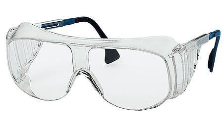 uvex 9161 side arm spectacles extremely scratch and chemical resistant on both sides