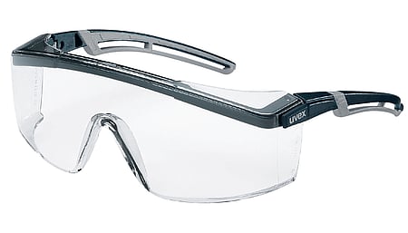 uvex astrospec 2.0 temple spectacles long anti-fog and scratch-resistant on both sides