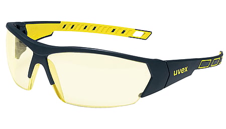 uvex i-works safety spectacles anti-fog, scratch-resistant, chemical-resistant