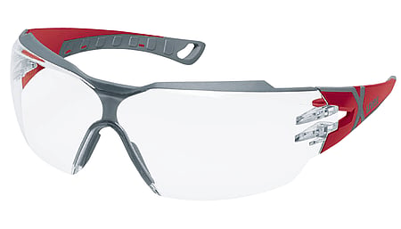 uvex pheos cx2 frame glasses: anti-fog on the inside, scratch-resistant and chemical-resistant on the outside