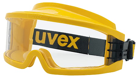 uvex ultravision full-vision goggles (gas-tight)