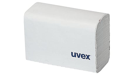 Cleaning paper for uvex spectacle cleaning station 9970002