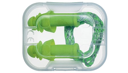 uvex whisper+ earplugs with cord SNR 27 dB 50 pairs
