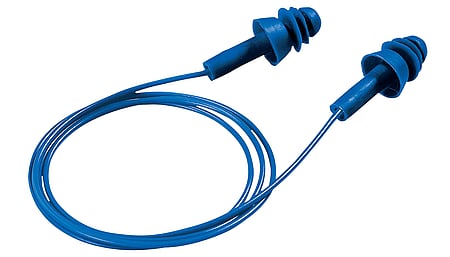 uvex whisper+ detec earplugs, cord SNR 27 dB 50 pairs (in earplug box)