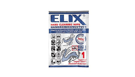 Hand cleaning cloth for greases, adhesives, paints, tar, lubricants ELIX
