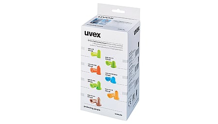 uvex hi-com earplugs SNR 26 dB 300 pairs loose in refill box