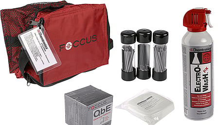Chemtronics Fiber Optic Cleaner, Kit Bag