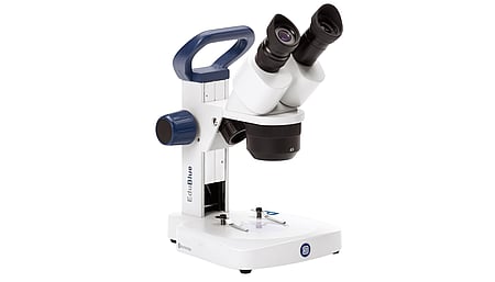 Stéréomicroscope EduBlue 1402-S, binoculaire 2x / 4x, éclairage sans fil