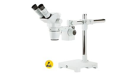 Stéréomicroscope ESD NexiusZoom 1902-U, binoculaire, 0.67-4.5, HWF10x/22mm, blanc