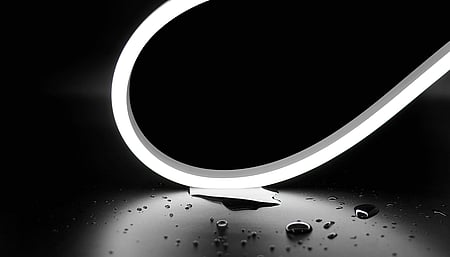 Flexible IP68 PU Neon LED strip / Sideview / 15W / 4000K / CRI >90