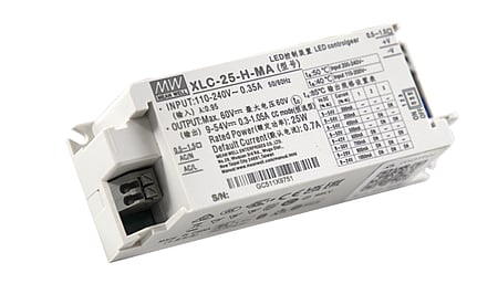 25W LED driver 300mA to 1050mA/9V...54V, Matter
