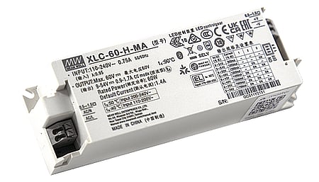 60W LED driver 48Vdc/1.25, Matter