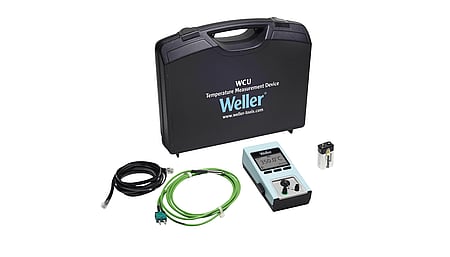 Mobile WCU temperature measuring device set