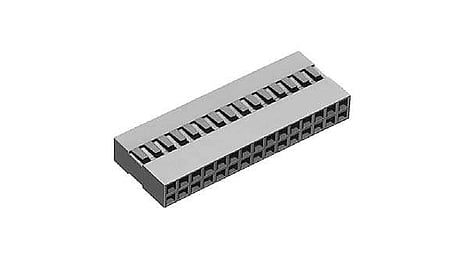 HTK crimp housing socket HKP-xxFA01, 2-row, 4-72-pin