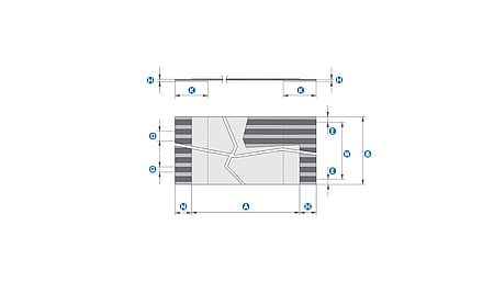 PANTA ZIF Câbles Jumper ZIF-E10-P950-N-003, 10 pôles, trame 1,0 mm, L= 950 mm