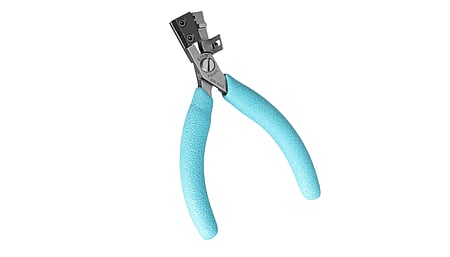 Forming pliers suitable for 90° bending
