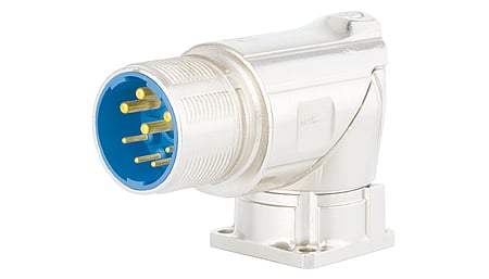 Boîtier M23 Puissance Connecteur coudé, orientable à 330