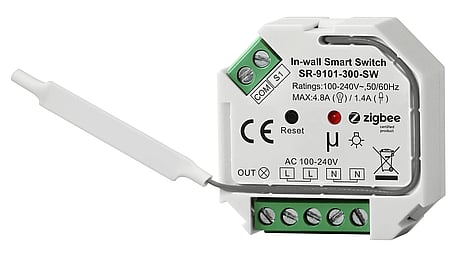 Acteur de commutation radio ZigBee 3.0 400W Single Line
