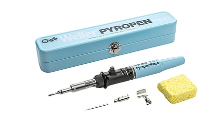 Pyropen piezo set in metal box (self-igniting)