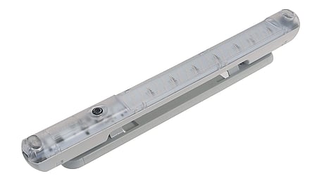 LED Schaltschrankleuchte / Weitspannungsbereich 20-230 V AC,DC / Mechanischer Schalter und Schraubbefestigung
