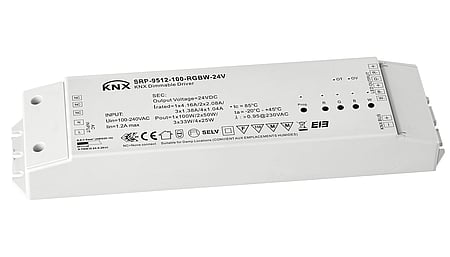 100W KNX, 4 Kanal, 24Vdc Konstantspannung LED Treiber