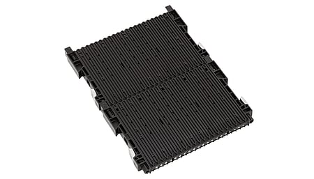 RACK-SYSTEM 180 RS - ESD double slot wall 300 with floor stop 255x22x345