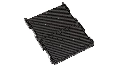 RACK-SYSTEM 180 RS - ESD double slot wall 300 without base stop, reinforced 255x22x345
