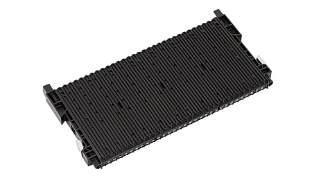 RACK-SYSTEM 180 RS - ESD slotted wall 400 without base stop 355x22/32x180
