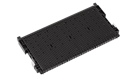 RACK-SYSTEM 180 RS - ESD slotted wall 400 with floor stop type 22 355x22/32x180