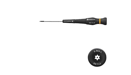 ESD screwdriver TORX T7 with hole