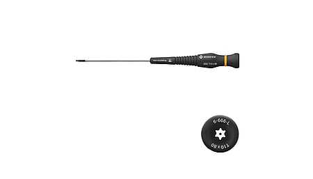 ESD screwdriver TORX T10 with hole