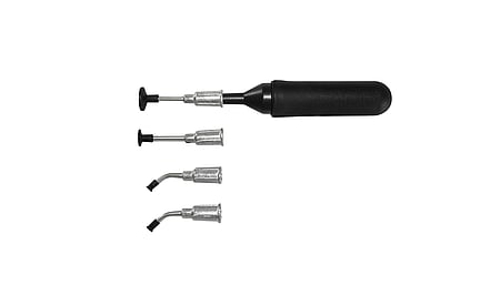 ESD vacuum pipette with 4 suction cups