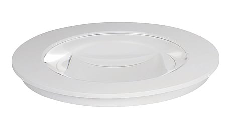 Zusatzlinse mit 5 Dioptrien, weisse Fassung für Omega 7/iQ
