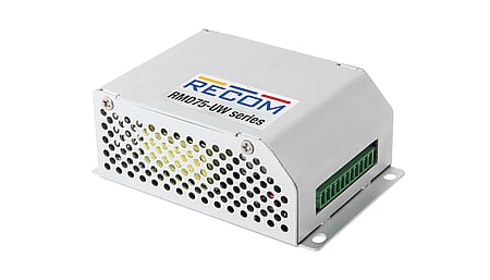 75W Railway DC/DC Wandler In: 16.8-137.5Vdc / Out 24Vdc / 3.75A
