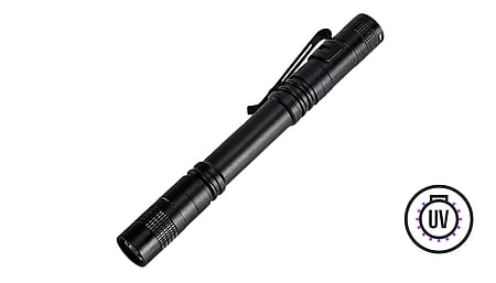UV flashlights, 395 nm