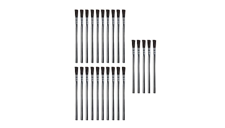 Flux brushes, 25 pieces