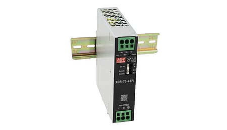 75W DIN rail power supply 24V/3.12A, peak power