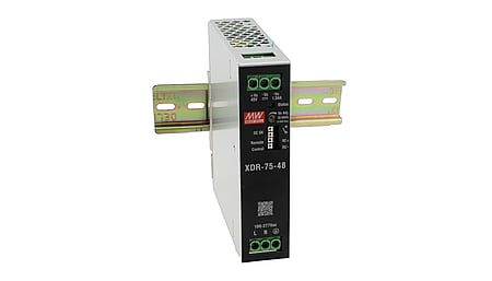 75W DIN rail power supply 12V/6.3A, peak power