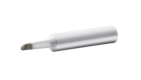 XNT AA 45° soldering tip, round shape, beveled at 45°, 1.6 mm, 28 mm