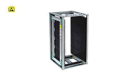 ESD PCB Magazine Rack, 50 Slots, 138 × 126 × 222 cm