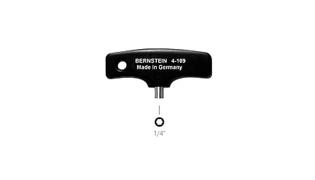 T-Griff, Quergriff mit 1/4 Zoll Magnethalter