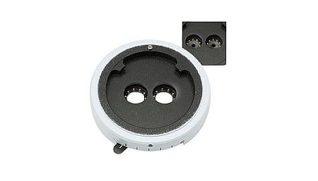 Doppelte Irisblende für DZ-Serie für eine grössere Schärfentiefe