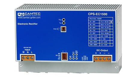 1500W DIN Rail Power Supply &amp; Charger, 36V/41.7A