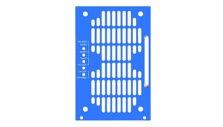 Façade 19" 3U pour CPS-2000/3000