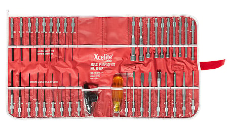 39-piece multipurpose screwdriver and socket set