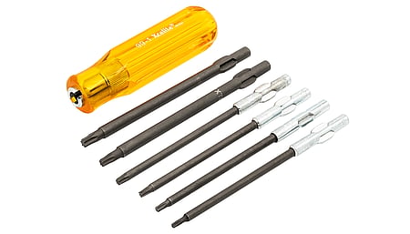 7-piece Torx® screwdriver bit set