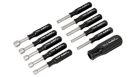 11-piece convertible mini socket set - metric sizes