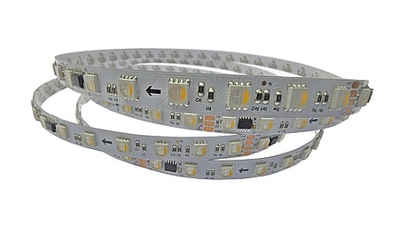 Flexible SPI RGBW LED Strip / 17W/m / 5m