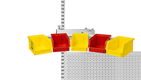 Rail de suspension ESD courbé