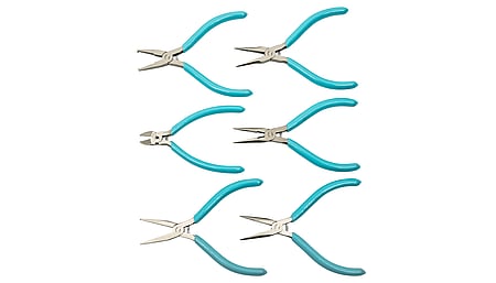 6-piece set of electronic cutting tools and pliers